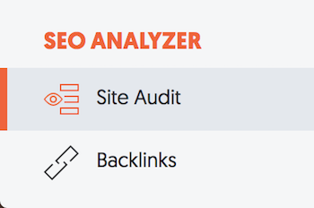 گزارش Site Audit